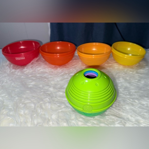 Fisher Price Stack & Roll Cups Toy - Picture 5 of 13